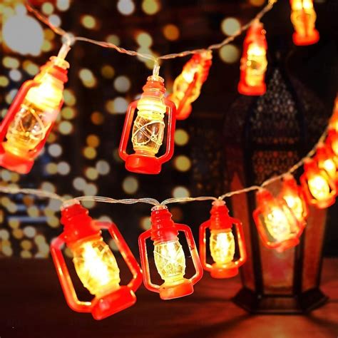 20/40LED Retro Light String Lights for Bedroom Bedroom Garden Festival ...