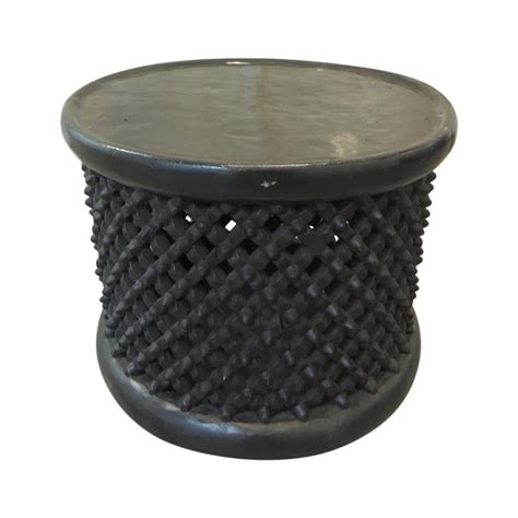 Round African Coffee Table at 1stDibs