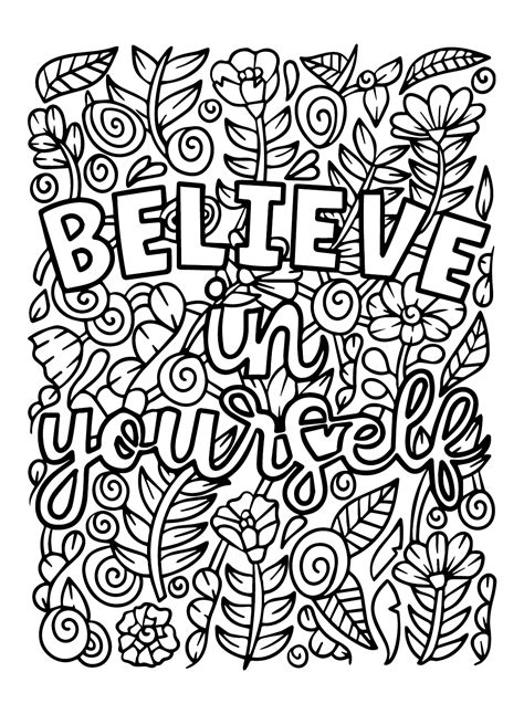Free Printable Inspirational Coloring Pages For Kids