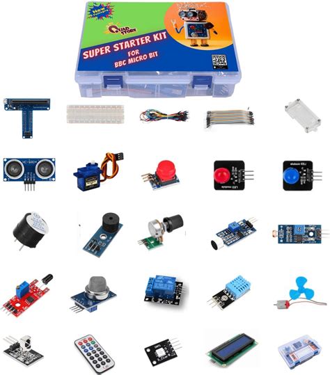 Microbit V2 GO Starter Kit, Official BBC Micro:bit Version, Built-in ...