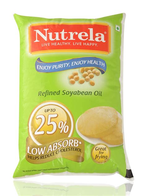 Nutrela Cooking Oil - Refined Soyabean Oil, 1L Pack : Amazon.in ...