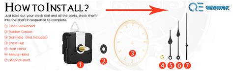 Buy QEWINOX ® Combo of 2 Ajanja Mfg. Quartz Machine for Big Size Analog ...