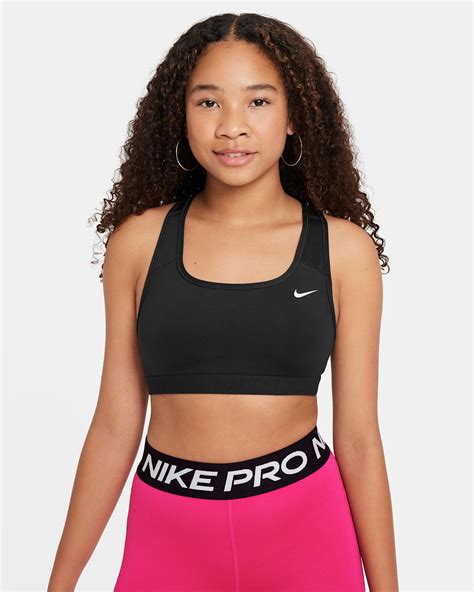 Nike Swoosh Older Kids' (Girls') Sports Bra. Nike IN
