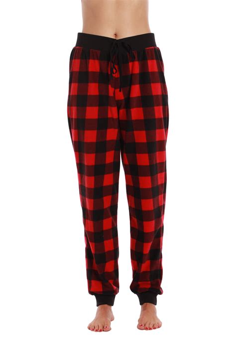 #followme Buffalo Plaid Flannel Pajama Joggers for Womens (Buffalo ...