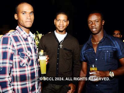 Reema Arora and Sona at West Indies cricket team party hosted by the ...