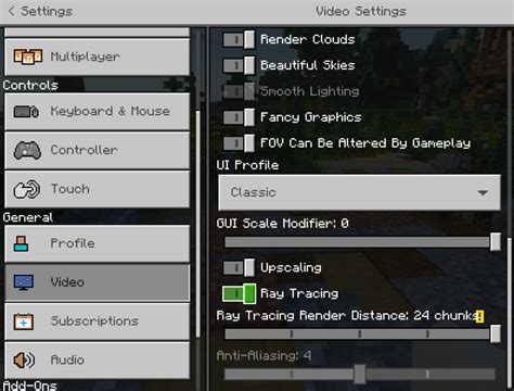 Image result for How to Use Ray Tracing Minecraft