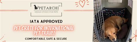 PETARCHI DESIGN STUDIO FOR PETS 48" Heavy Duty Dog Travel Carrier ...