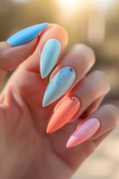 Spring Nail Colors 的图像结果