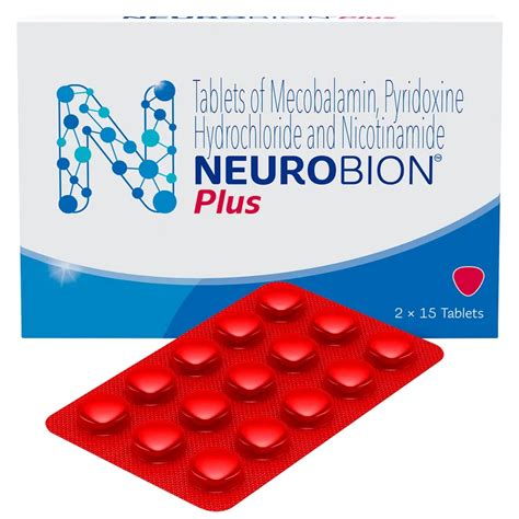 Buy Neurobion Plus (10X15 Tablets) | Triple benefits of B12, B6 & B3 ...