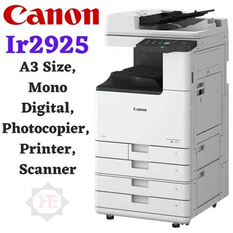 Canon Photocopy Machine - CANON IR 2925 Retailer from Chennai