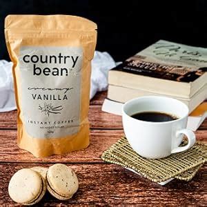Country Bean Instant Coffee Powder | Vanilla Flavoured Coffee 60 G ( 30 ...