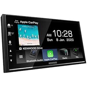 Kenwood DMX7522S Apple CarPlay/Android Auto Digital Media Receiver 6.8 ...