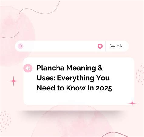 Plancha Meaning Slang: Exploring the Spanish Term in English and ...