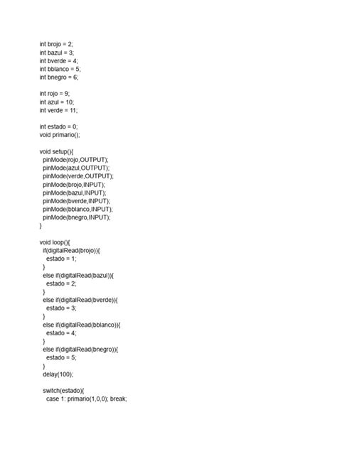 Image result for Arduino Switch Code Example