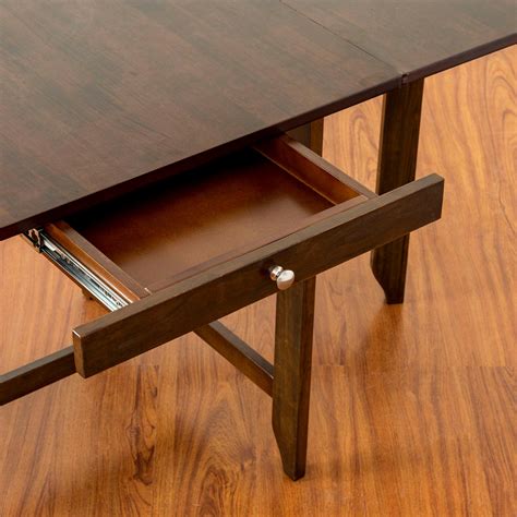 Buy Butterfly 5-Pc 6-Seater Extendable Dining Table Set - Brown from ...