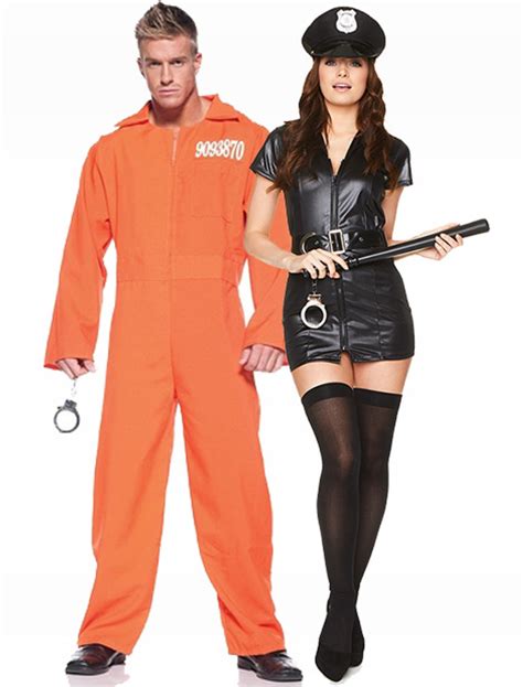 Police Officer And Inmate Costume | canoeracing.org.uk