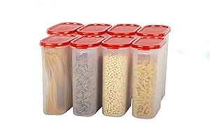 Cutting Edge Essentials Stackable BPA-Free Modular Design Air Tight ...