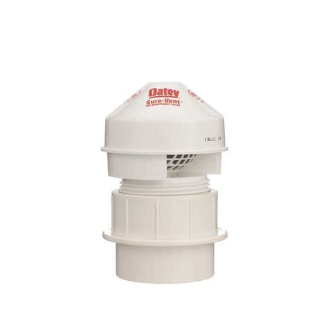 Oatey Sure-Vent 1-1/2 in. PVC Air Admittance Valve 392305 - Hardware ...
