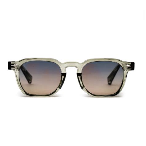 [ Sterling ] Luxe Round Sunglasses - Forest | Project Shades