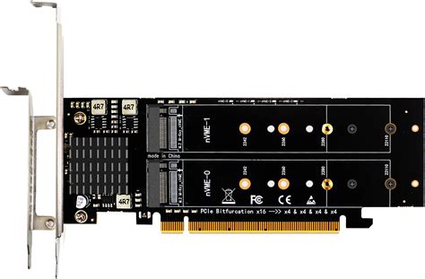 Buy GLOTRENDS Quad M.2 PCIe NVMe Adapter Without PCIe Splitter Function ...