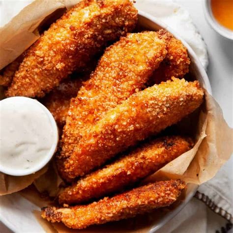 Crispiest Hot Honey Chicken Tenders - Healthful Blondie