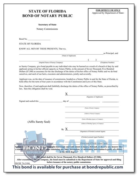 $25,000 Florida Remote Online Notary Bond (RON) | Bond Republic