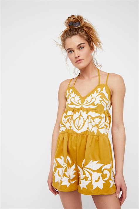 Everblue Romper | Rompers, Free people clothing, Beautiful romper