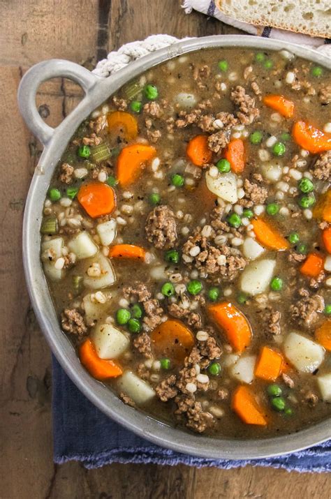 Ground Beef Stew Ground Beef Stew Dutch Oven Daddy