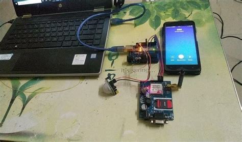 GSM Module Tutorial 的图像结果