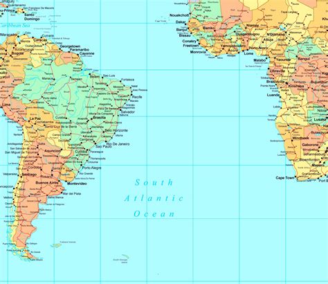 Ocean Map South Africa - Hayley Drumwright