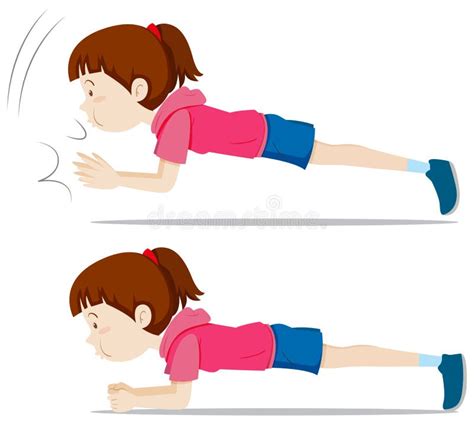 Image result for Plank Exercise Cartoon