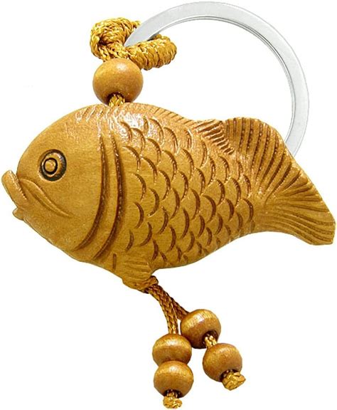 Best Amulets Fortune Fish Good Luck Charm Keychain with Feng Shui India ...