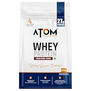 Buy Asitis Nutrition ATOM Beginners Whey Protein 500g | Accelerates ...