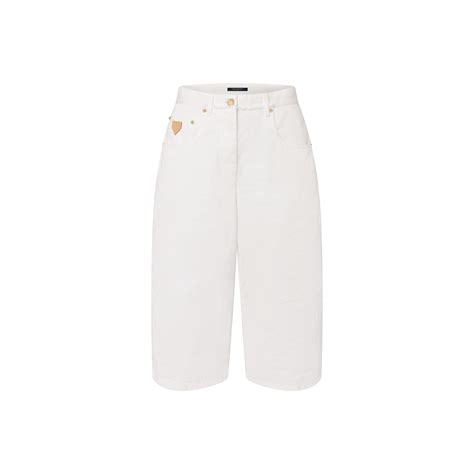 Frayed Seam Bermuda Shorts - Ready-to-Wear | LOUIS VUITTON