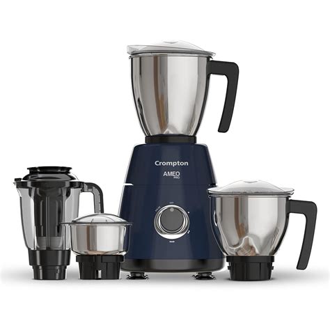 Buy CROMPTON AMEO PRO 750W 4 Jars Mixer Grinder with MaxiGrind and ...