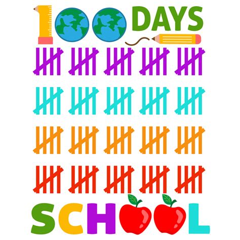 100 días de escuela 16779104 PNG