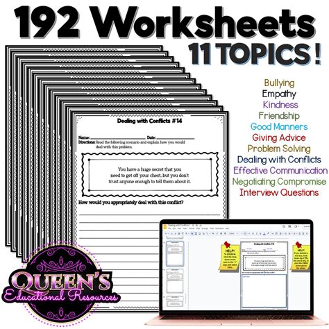 Image result for Problem Solving Scenario Worksheets