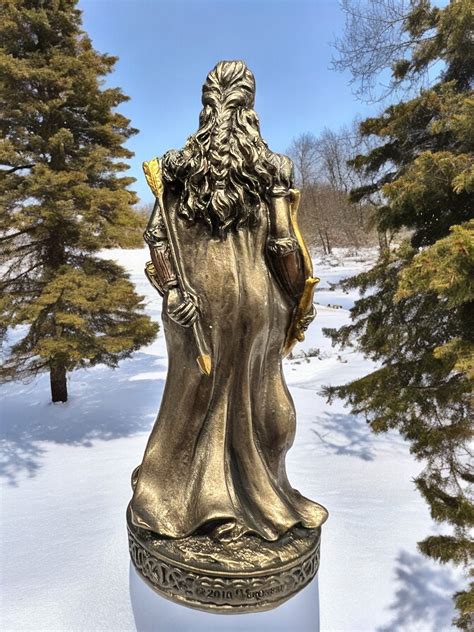 Skadi Norse Mythology, Goddess of the Wilderness, Miniature Statue ...