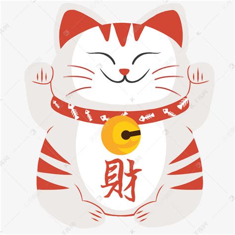 矢量招财猫设计图__卡通设计_广告设计_设计图库_昵图网nipic.com