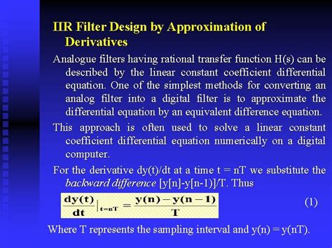 Image result for Audio IIR Filter Design for Chicken Method