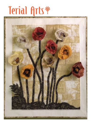 Image result for 3D Flower Quilt Patterns