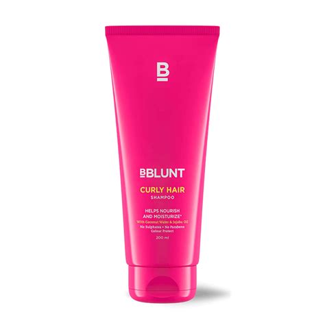 Foxy.in : Buy BBLUNT Curly Hair Shampoo with Coconut Water & Jojoba Oil ...