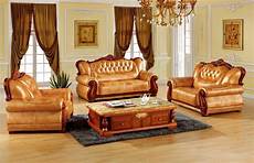 China Living Room Furniture by Luxury European Leather Sofa Set Living Room Sofa Made In China Living Room Furniture