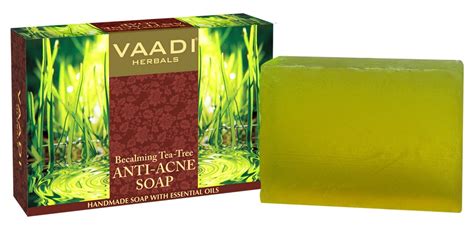 Buy Vaadi Herbals Becalming Tea Tree Soap Anti Acne Therapy, 75g Online ...