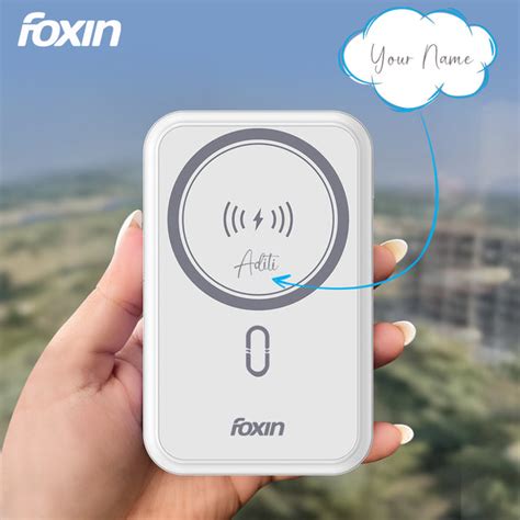 Foxin All-In-One Mag Pro Wireless Power Bank 10000 mAh - Magsafe ...