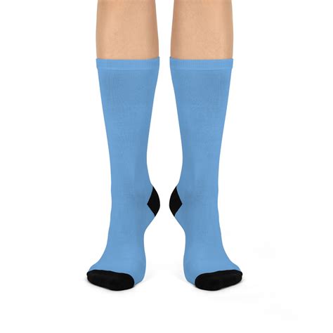 Light Blue Socks - crazy epic socks