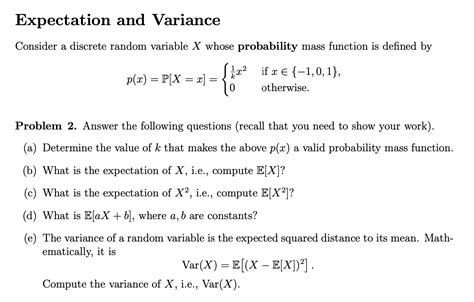 Image result for Exaample for Expectation of a Descrete Random Variable