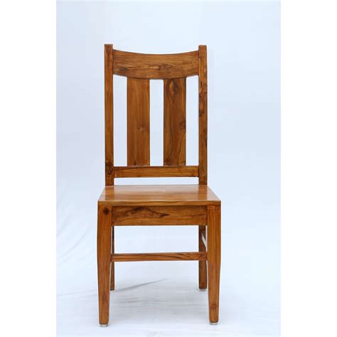 Teak wood dining chair with high backrest tch-1901 | Buy Online in ...