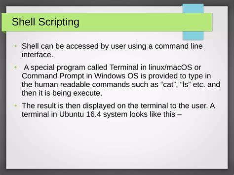 What Is a Shell Script 的图像结果