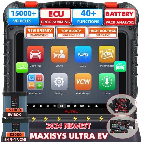 Buy AutelMaxiSys Ultra EV, Upgrade Autel Ultra MS919 MS909, 2024 Top ...